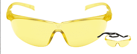 3M LUNETTES Tora AMBER ANTI FOG