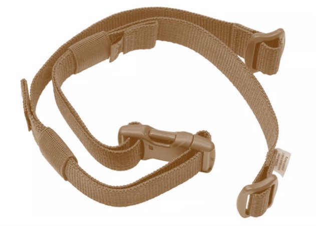 Tasmanian Tiger CHEST BELT 25MM COYOTE BROWN