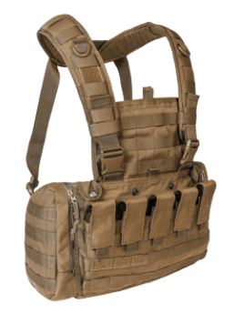 Tasmanian Tiger Chest Rig  MKII M4 coyote brown