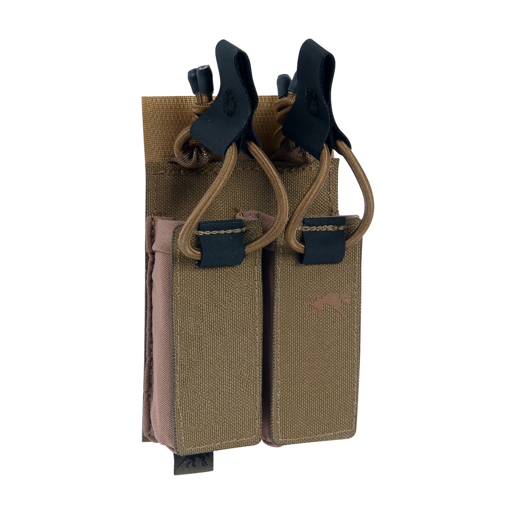 Tasmanian Tiger DBL Mag Pouch VELCRO coyote brown