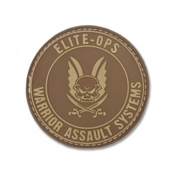 Warrior Assault BADGE ROND ELITE OPS BRUN