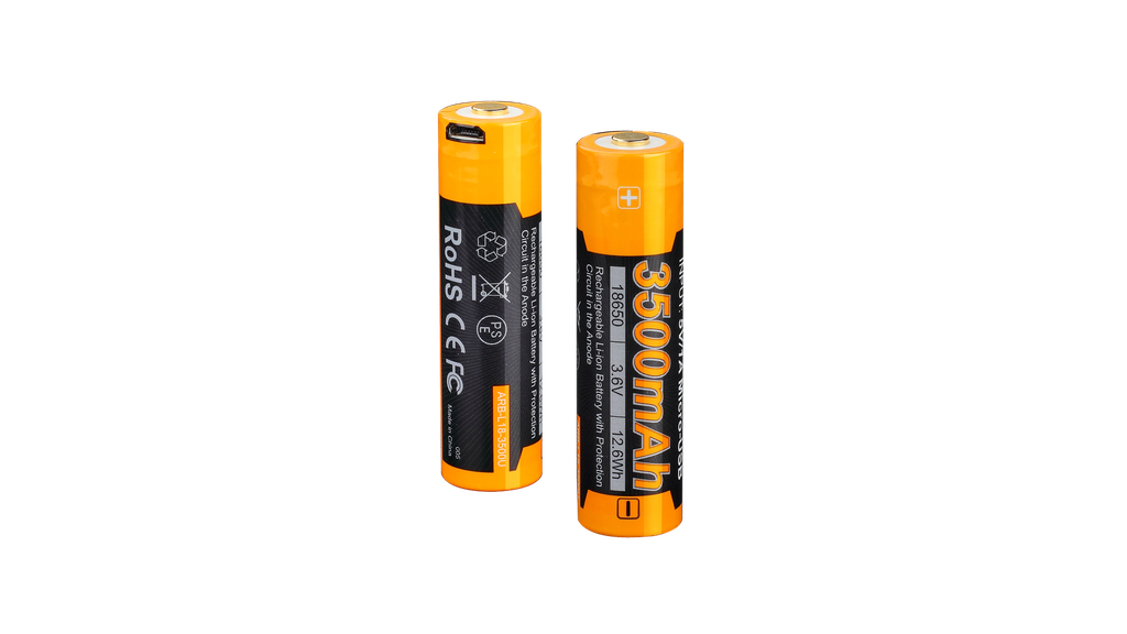 FENIX BATTERIE 18650 3500 mAh USB